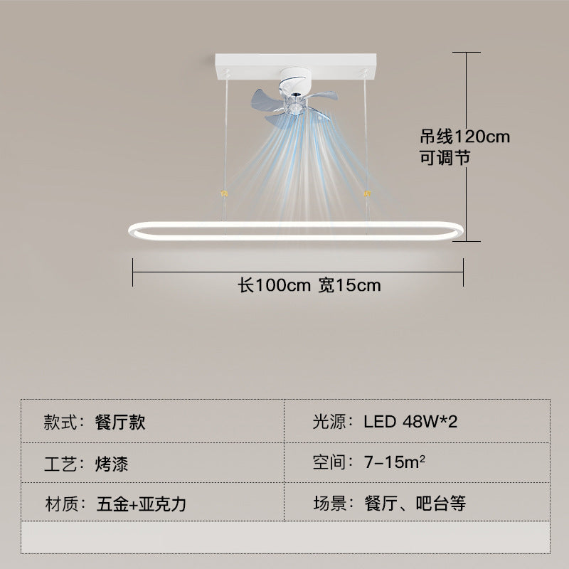 2025 new simple atmosphere living room light personalized design cloud fan ceiling light whole house combination lighting package