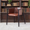 Scandinavian solid wood dining chair for home restaurant backrest chair chair modern casualaccessible luxury hotel chair saddle chair