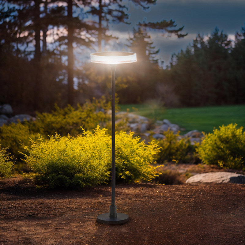 Outdoor waterproof solar lawn lights - ground insert, perfect for villa landscaping, garden pathways, and ambient lighting
