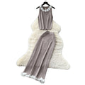 Light mature style vest skirt stereo flower suit women's summerfashioneasiest for match decoration two-piece setelegancesuit