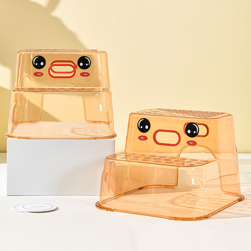 Children's footstool Multifunctional plastic non-slip Baby hand washing Step stool Household bathroom Footstool Footstool