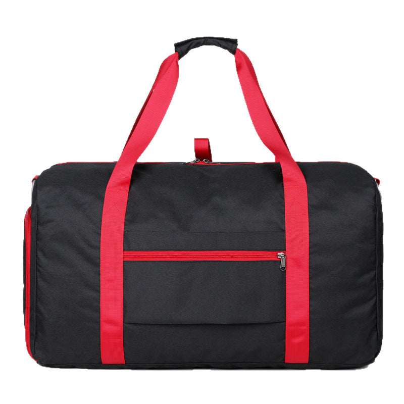 popular folding travel bag 45 liters, waterproof storage duffel bag, outdoor fitness sports handbag