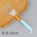 Lake blue handle silicone brush