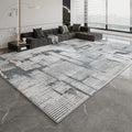Living room carpet gray photo studio sofa coffee table floor mat thickened sound insulation accessible luxuryfor home bedroom bedside blanket export