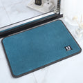 hot-selling pure color super soft floor mats, modern casual bedroom bedside carpet, bathroom absorbent non-slip mat