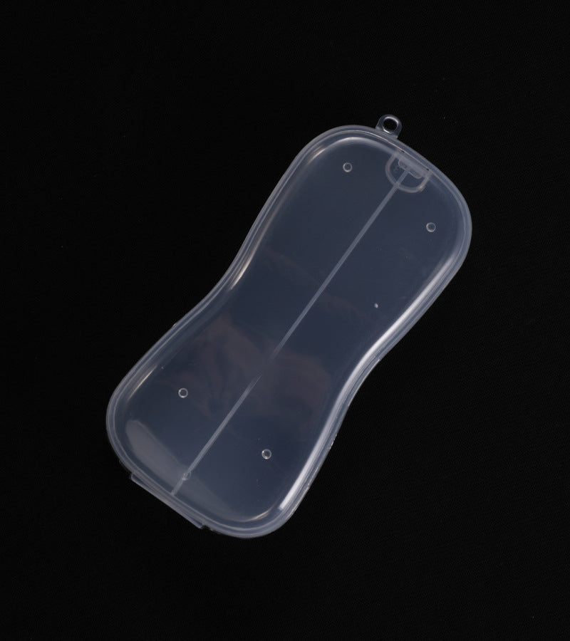 Factory direct sales baby spoon fork storage box spoon PP box baby tableware dust-proof packaging plastic box