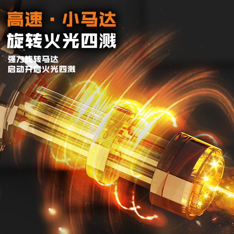 Popular gatling electric water gun continuous water spray high pressure strong water spray rafting water splashing festival artifact kids toys