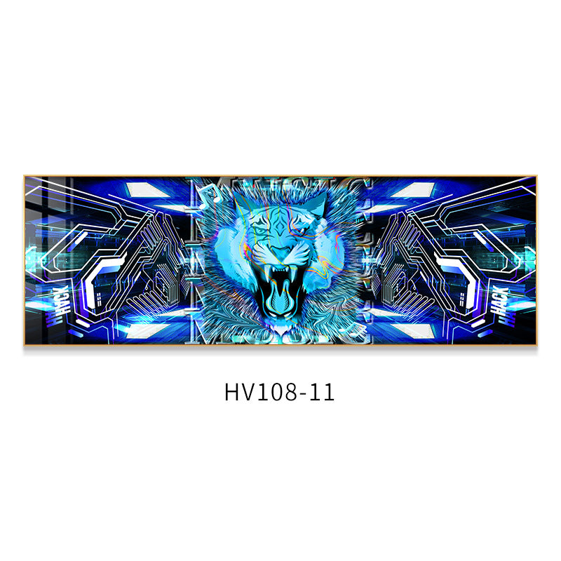 KTV box decoration painting hanging painting club room bar nightclub LED with light luminous lighting background wall mural