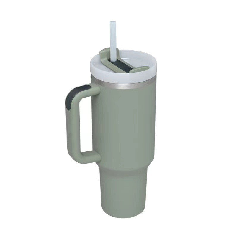 amazon 304 stainless steel thermos cup 40oz portable sealed car cup outdoor travel ice cup