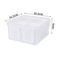 Scallion storage box for home onion ginger garlic crisper wholesale kitchen refrigerator fruit food crisper drain box