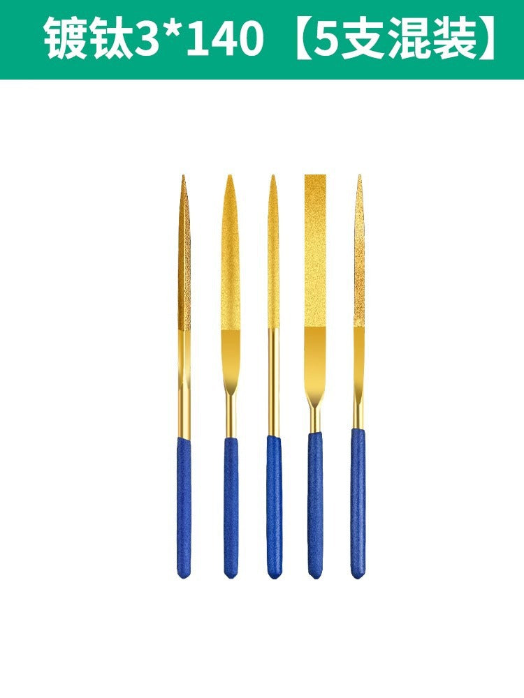 Diamond file, titanium plated file, assorted file, alloy file, metal jade grinding tool suit