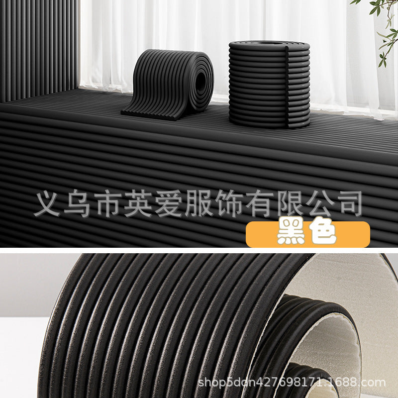 Anti-collision strip, children, babies, environmentally friendly, non-toxic, free sticker, seamless bay window corner door frame corner hemming, anti-collision
