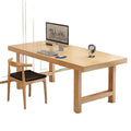 Minimalist living room modern home desktop study table solid wood table executive desk writing desk computer desk extra thick office desk