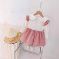 Girls' cartoon dress - new autumn  collection - spring/autumn princess style - baby overalls - stylish & trendy for kids