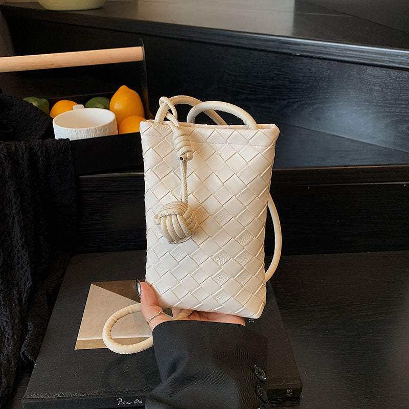 Small bag for  mobile phones Women's Summer 2025 new simple and versatile messenger bag Korean version of popular mobile phone bag