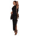 European and american cross-border women's fashion:   summer new arrivals - sexy and chic sleeveless tie-side mini dress