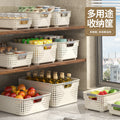 Miscellaneous storage basket for homeplastic storage box snack toy storage basket kitchen storage desktop storage box