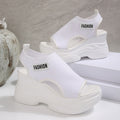Exportplus sizethick sole sandals summernew arrival fish mouth fairy style platform bottom high heel fly woven sports sandals