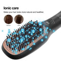 curling iron three-in-one electric heating comb negative ion hair straightening comb electric hot air comb multi-function hair dryer comb hair straightener