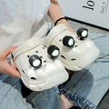 Crocs women's 2024new arrival soft bottom creative stylish two-wear casual toe cap with light hole slippers for women