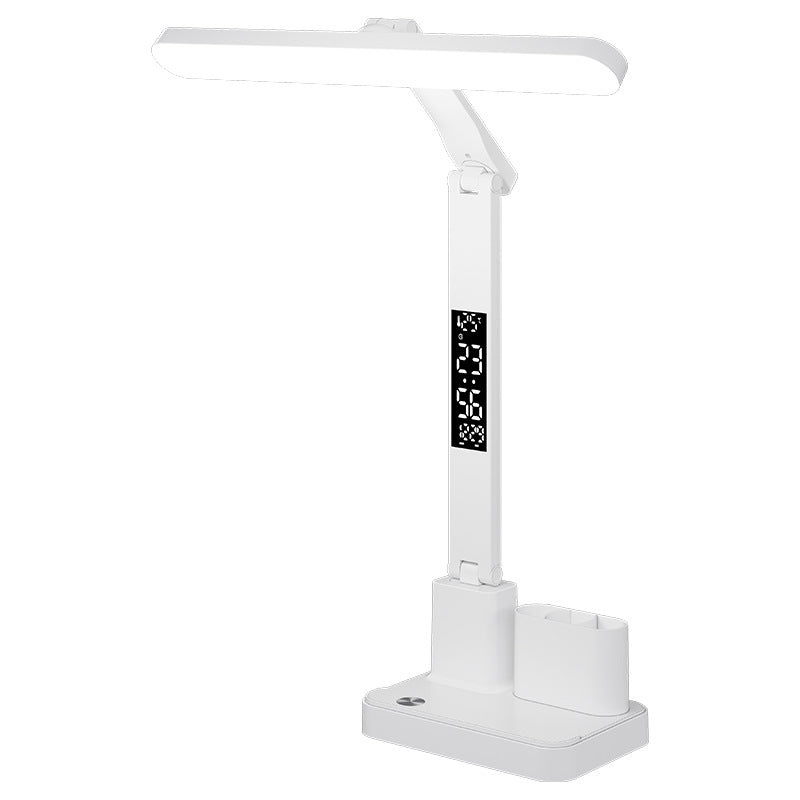 Led smart charging desk lamp - full spectrum eye protection, ideal for studying, reading, and homework - perfect for students, desks, and dorm rooms