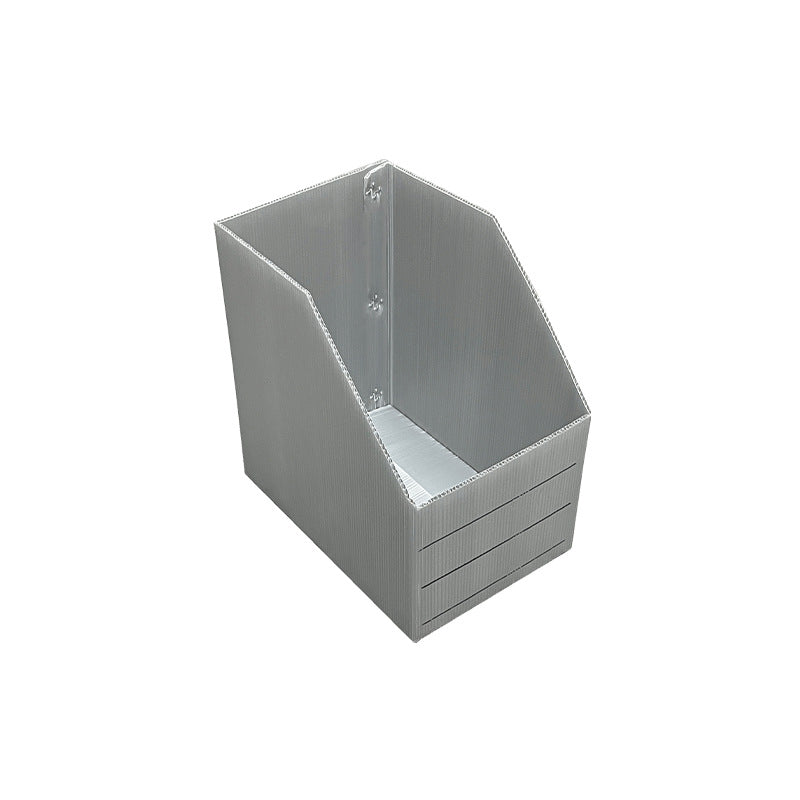 Shelf Oblique Carton Storage Box Multifunctional Classification E-commerce Warehouse Parts Material Wear-resistant Hollow Board Warehouse Box