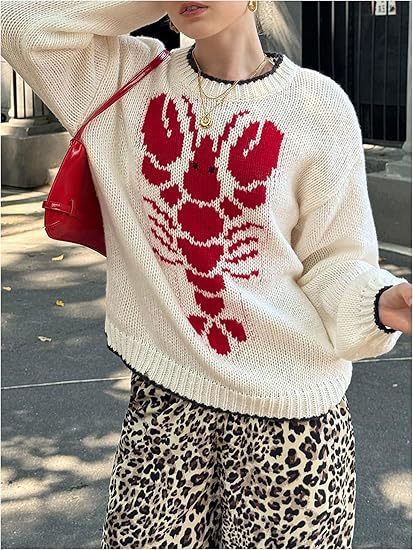 winter women's casual commute cardigan long sleeve printed knitted set