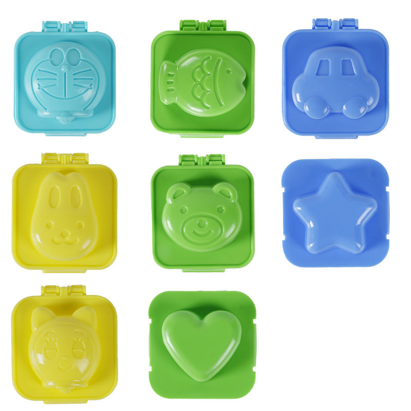cute egg-shaped rice ball mold diy bear bunny dometi rice ball-shaped mold egg press