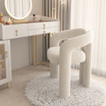 Cream dressing table scandinavianpopular makeup designer nail salon dining chair for home bedroom backrestaccessible luxury dressing table chair