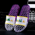 Women's summer slippers - trendy, fashionable, student style, flat, candy colors, versatile, indoor/outdoor, bathroom slides