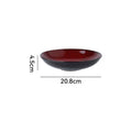 Nordicinsclassy hotel tableware ceramic bowl and plate combination burgundy restaurant for home embossed display plate