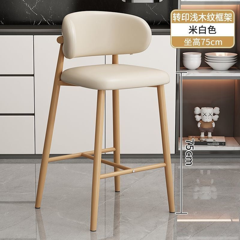 Bar chair for hometall stool bar stool island tall chair casual tall stool bar chair backrest tall chair