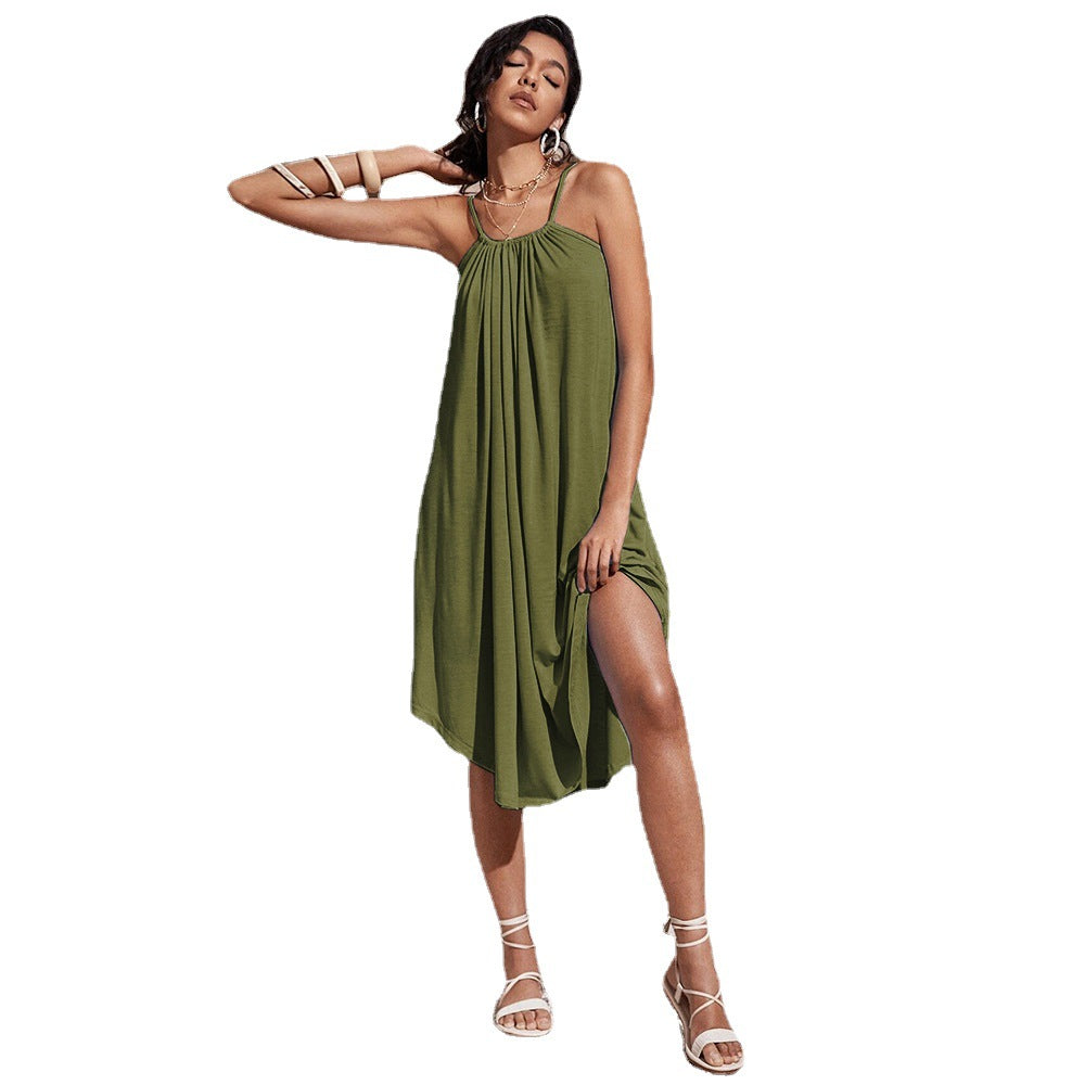 Dongguan garment factory: custom manufacturing of european and american style women's dresses from your designs and samples. small batch production available, including labor and materials