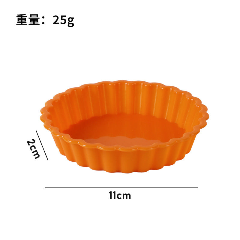 diy pudding cake mold silicone cake mold high temperature resistant round silicone cake mold baking tool