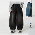Boys' straight-leg jeans, kids' denim pants, wide-leg trousers, spring  new arrivals, mid-to-large size children's pants, spring/autumn loose fit