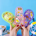 2024 cartoon kids' slippers - summer light-up, trendy, cute baby animal indoor/outdoor home slides