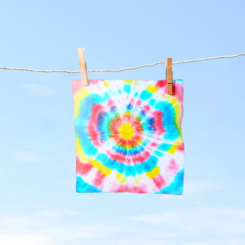 Science and technology small production handmade tie-dye handkerchief inheritance art kindergarten primary school students science experimental teaching aids, wholesale