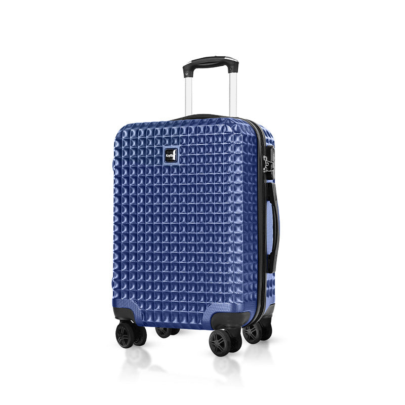 Cross-border dedicated ABS tie rod suitcase for business travel, strong and wear-resistant suitcase, boarding password box wholesale