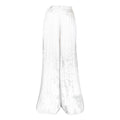 D361   cross-border summer european and american women's solid color casual loose pleated wide-leg pants african long pants