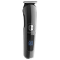 multifunctional electric hair clipper set - digital display, trimmer, shaver, hair cutting scissors, professional salon grade