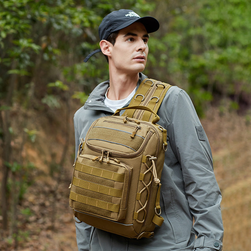 New Outdoor Army Camouflage Mountaineering Backpack Commuter, Multipurpose Tactical Assault Bag Men's and Women's Multifunctional Backpack