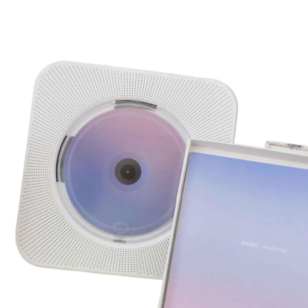 Portable cd player rechargeable ins gift english bluetooth music disc album cd player