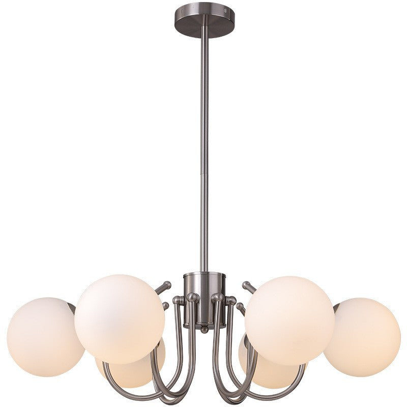 Bauhaus living room chandelier medieval vintage study bedroom light French creative Nordic art magic bean lighting