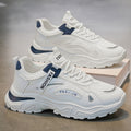 Men's shoes 2026 new spring mesh breathable casual white sneakers men's anti-slip athletic student dad shoes trendy footwear