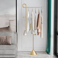 Cream style floor-standing clothes hanger, high-end for home clothes storage display rack, entrance hall, living room, bedroom, entrance coat rack