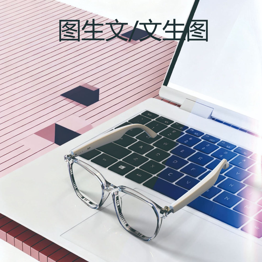Modern g15 ai translation bluetooth glasses - real-time translation in over 100 languages, smart glasses for music, calls, and more
