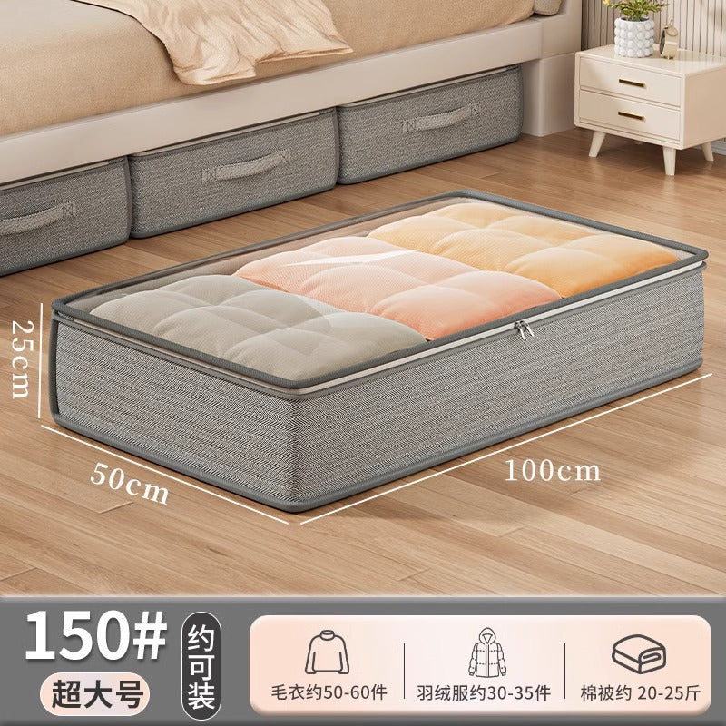 Quilt storage bag, household large-capacity clothing, moving, packing, duffel bag, quilt special finishing artifact