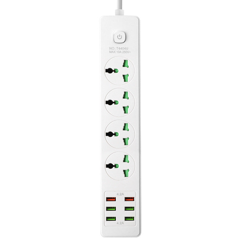 British standard power strip hong kong version conversion plug international neutral power socket american standard european standard drag board singapore power strip