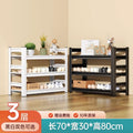 Steel shoe rack for home door floor-standing multi-layer storage rack iron art simple storage rack entrance door shoe cabinet