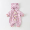 Newborn outfit for spring and autumn: baby clothes, cute romper, jumpsuit, outdoor jacket, crawling suit